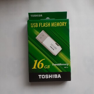 トウシバ(東芝)のTOSHIBA USB flash memory 16GB(PC周辺機器)