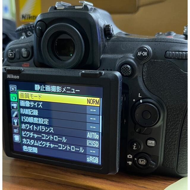 Nikon D500 ボディ 極美品 約800ショット　保証残り約2年