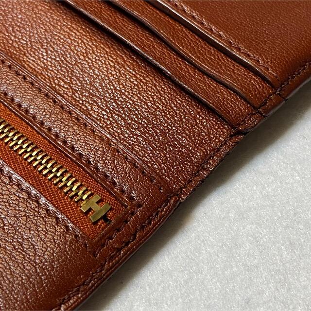 正規品☆エルメス ベアン リザード 長財布 ブラウン系 男女兼用 | www