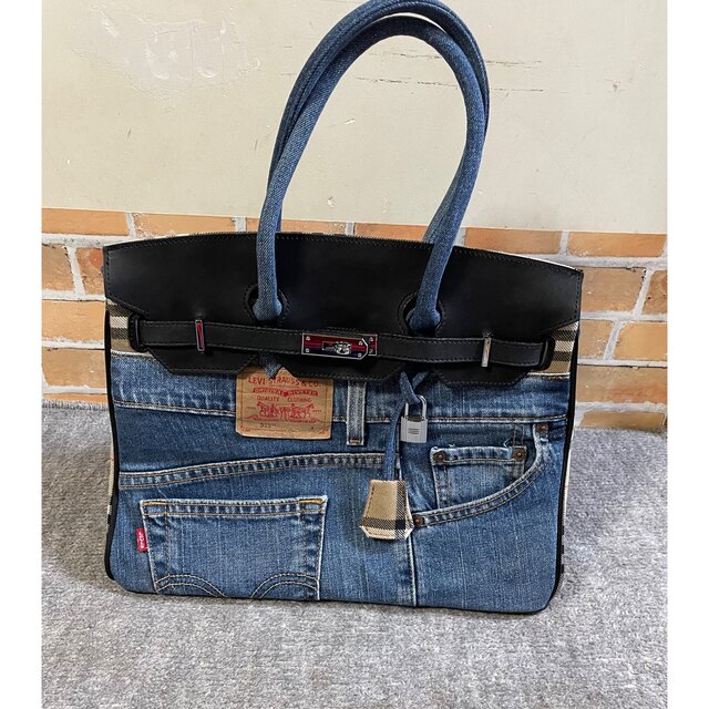 送関込 新品 完全オーダー品 リーバイス501デニムバーキン サイズ35