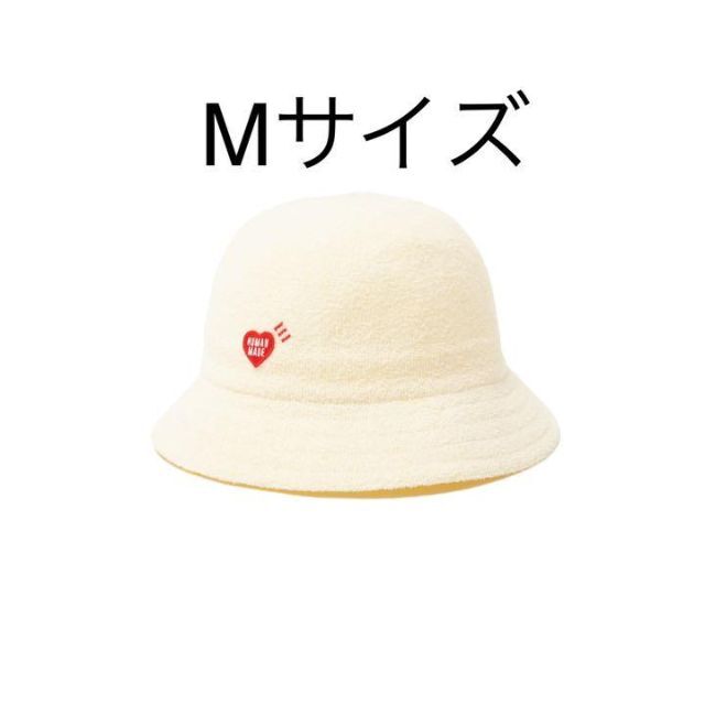 ハットHUMAN MADE KNIT ROUND BUCKET HAT バケットハット