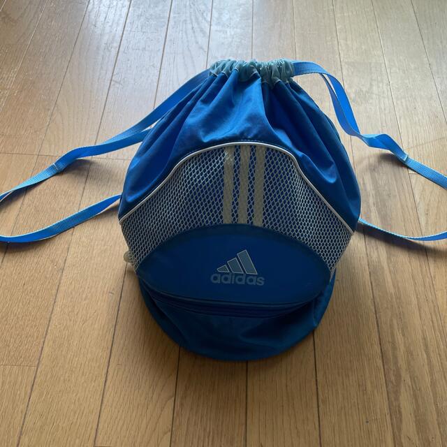 adidas(アディダス)のadidas プールバッグ　水色 スポーツ/アウトドアのスポーツ/アウトドア その他(マリン/スイミング)の商品写真