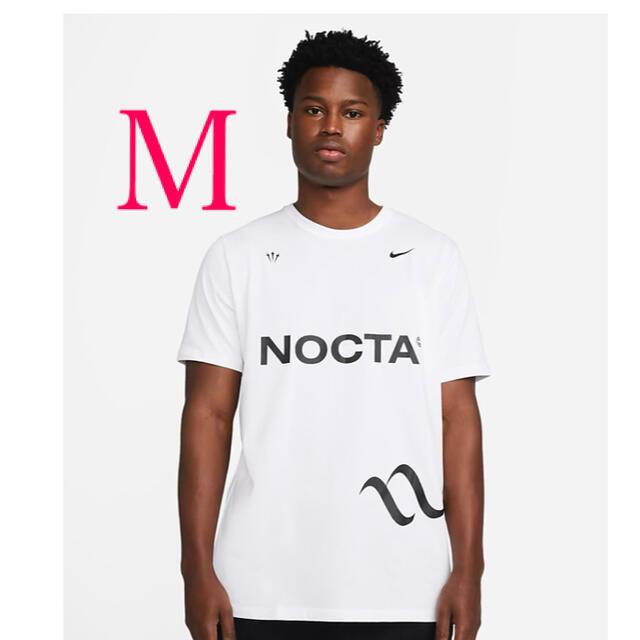 NIKE(ナイキ)のNIKE NOCTA ナイキ ノクタTシャツ  ホワイト 白 M メンズのトップス(Tシャツ/カットソー(半袖/袖なし))の商品写真