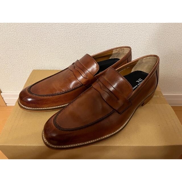 新品】alfredoBANNISTER コインローファー キャメル まとめ買い ...