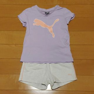 プーマ(PUMA)の★PUMA★ Tシャツ&ショートパンツ(5-6Y)(Tシャツ/カットソー)