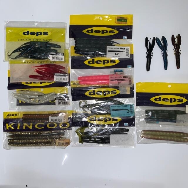 DEPS デプス ワームセット デスアダー スティック  ホッグ　カーリー 等