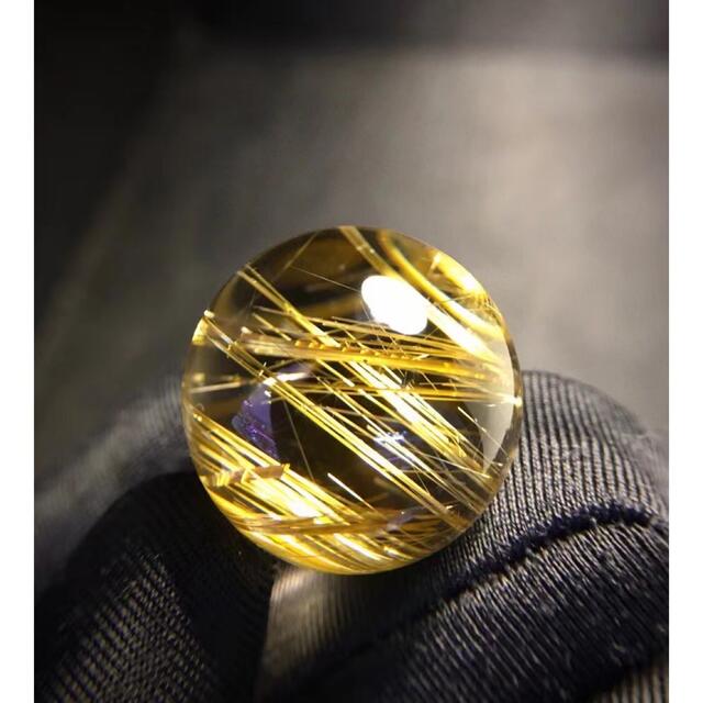 ⭐︎【天然】タイチンクオーツ 丸玉 20.7mm 3