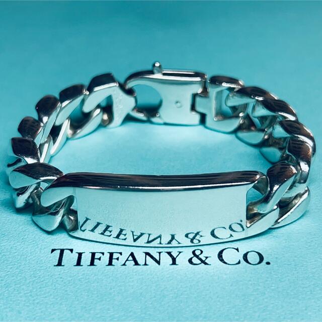 VINTAGE TIFFANYヴィンテージティファニー IDブレスレット ヘビー