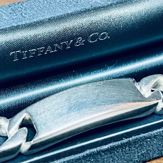 VINTAGE TIFFANYヴィンテージティファニー IDブレスレット ヘビー