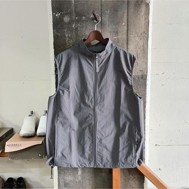 creek angler's device nylon vest grey