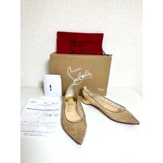 クリスチャンルブタン(Christian Louboutin)のsssh様専用❣️正規品❣️クリスチャンルブタン　フラットパンプス❣️(ハイヒール/パンプス)