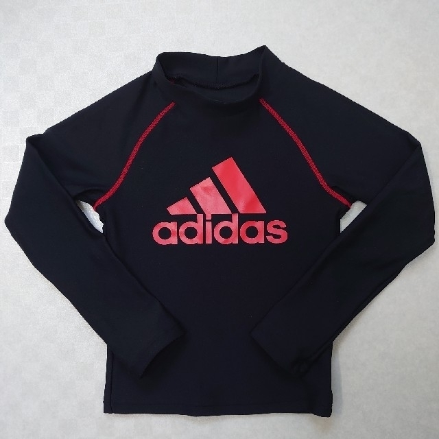 adidas(アディダス)のadidasラッシュガード120 キッズ/ベビー/マタニティのキッズ服男の子用(90cm~)(水着)の商品写真