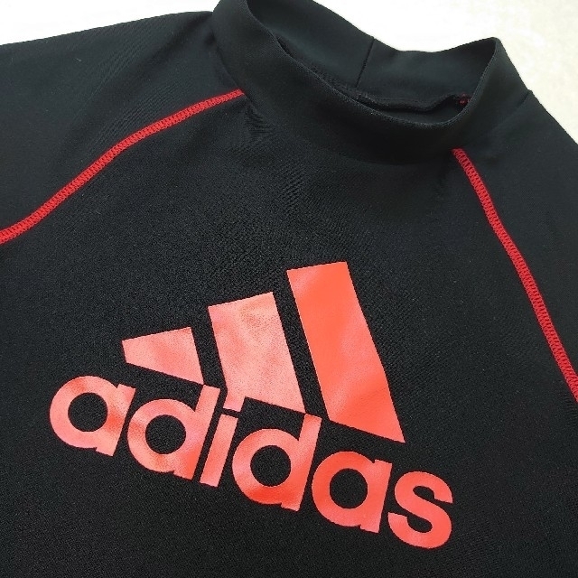 adidas(アディダス)のadidasラッシュガード120 キッズ/ベビー/マタニティのキッズ服男の子用(90cm~)(水着)の商品写真