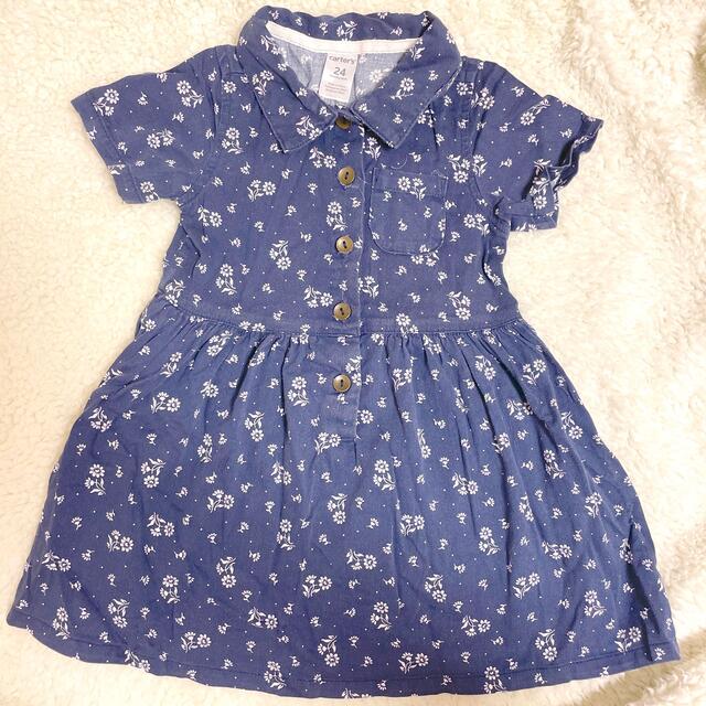 carter's(カーターズ)のカーターズ　花柄ワンピース 90cm キッズ/ベビー/マタニティのキッズ服女の子用(90cm~)(ワンピース)の商品写真