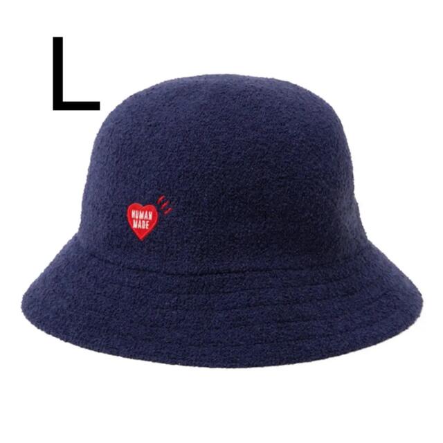 HUMAN MADE(ヒューマンメイド)のKNIT ROUND BUCKET HAT   新品 メンズの帽子(ハット)の商品写真