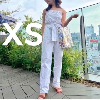 ザラ(ZARA)の新品ZARAベルト付きジャンプスーツXS(オールインワン)