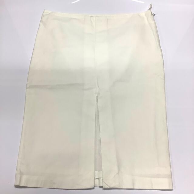 Gucci(グッチ)のグッチ　コットンスカート　ホワイト　#40   r260 レディースのスカート(ひざ丈スカート)の商品写真