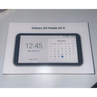 ギャラクシー(Galaxy)のSAMSUNG Galaxy 5G Mobile Wi-Fi SCR01(PC周辺機器)