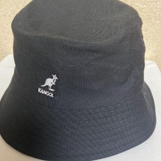 カンゴール(KANGOL)のカンゴールバケットハット新品未使用品 帽子 ハット ブラック(ハット)