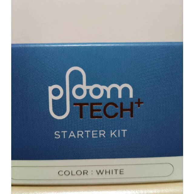 PloomTECH(プルームテック)のプルームテックプラススターターキットホワイト新品未使用 メンズのファッション小物(タバコグッズ)の商品写真