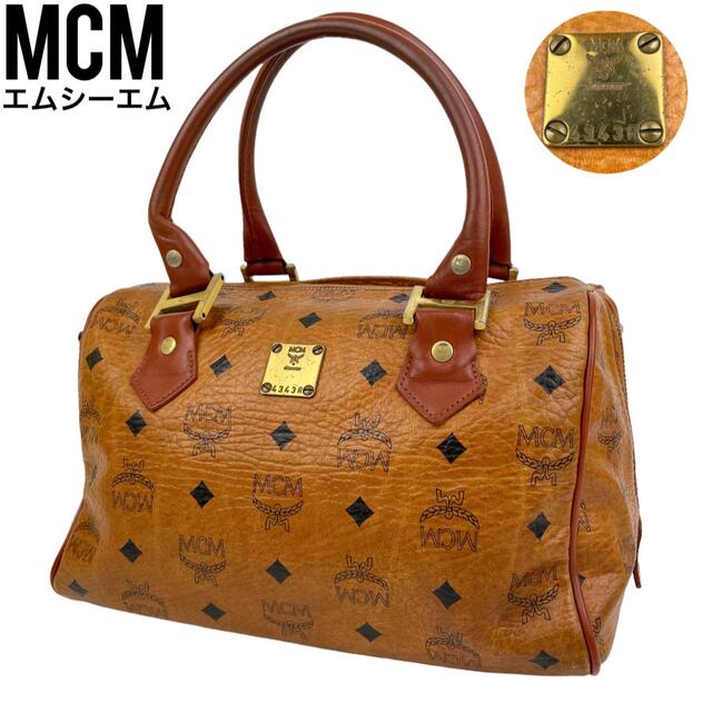 楽天モバイル ✨良品 MCM エムシーエム ミニボストンバッグ