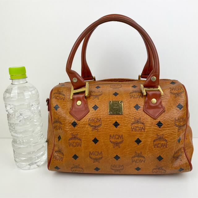国産新品 MCM ミニボストンバッグ ハンドバッグ ヴィセトス柄の通販 by
