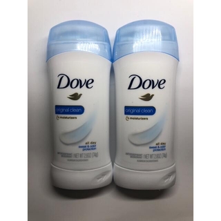ユニリーバ(Unilever)のDove ダヴ デオドラントスティック オリジナルクリーン 制汗剤 2本(制汗/デオドラント剤)
