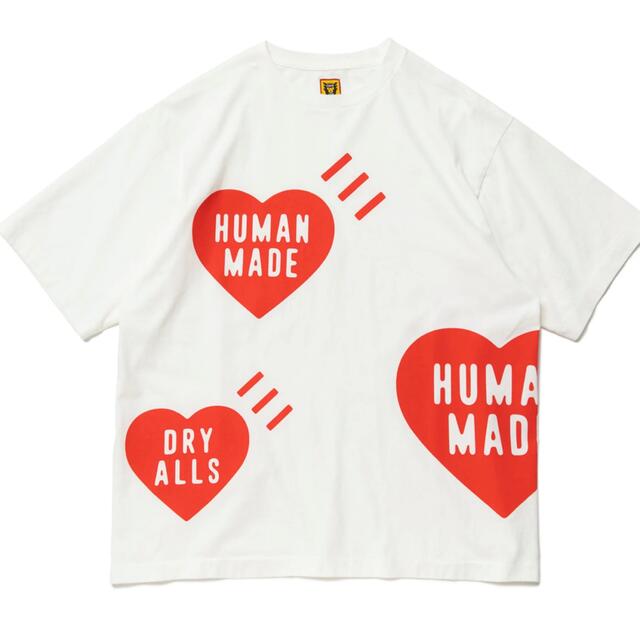 ヒューマンメイド　BIG HEART T-SHIRT