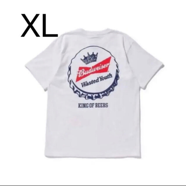 HUMAN MADE(ヒューマンメイド)のWasted Youth x Budweiser Tee XL メンズのトップス(Tシャツ/カットソー(半袖/袖なし))の商品写真