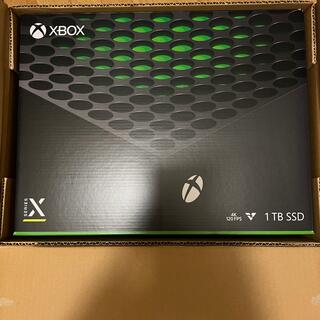 エックスボックス(Xbox)のxbox series x 本体(家庭用ゲーム機本体)