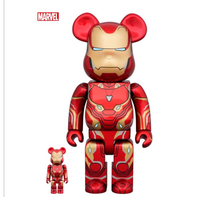 BE@RBRICK IRON MAN MARK 50 100％ & 400％