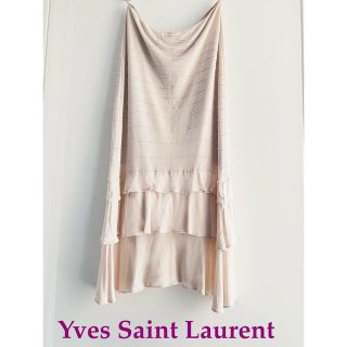 サンローラン(Saint Laurent)の処分セール　Yves Saint Laurent サンローラン　スカート(ひざ丈スカート)