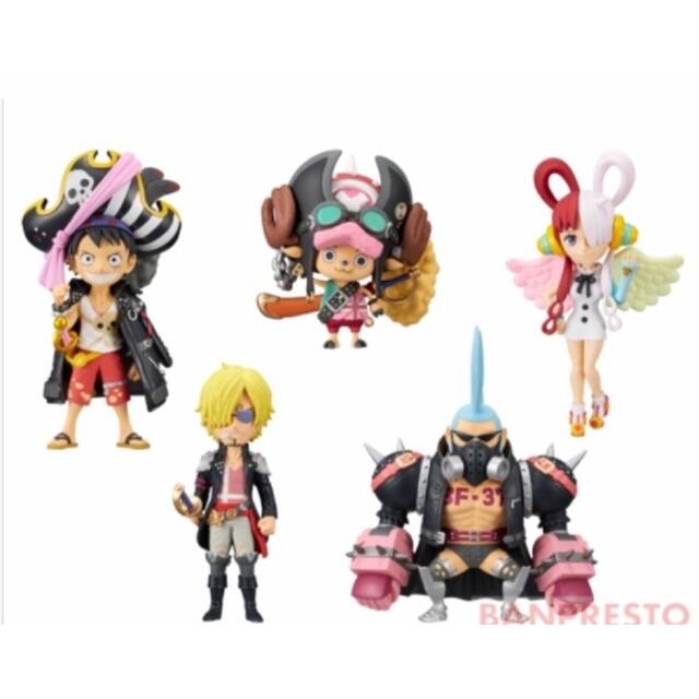 ワンピースFILM RED ワールドコレクタブルフィギュアvol.1 5種 ... ONEPIECE ワーコレ vol.1 フィギュア 5種