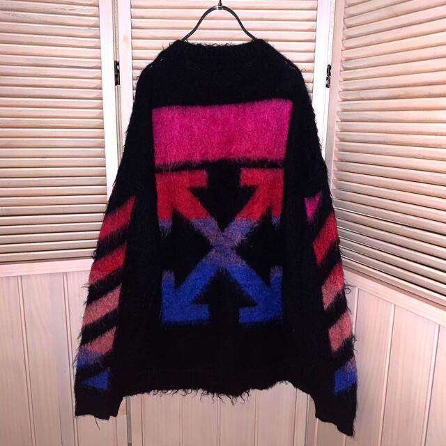 完売品 off-white mohair ニット セーター ☆お求めやすく価格改定
