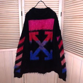 オフホワイト(OFF-WHITE)の完売品　off-white mohair ニット　セーター(ニット/セーター)