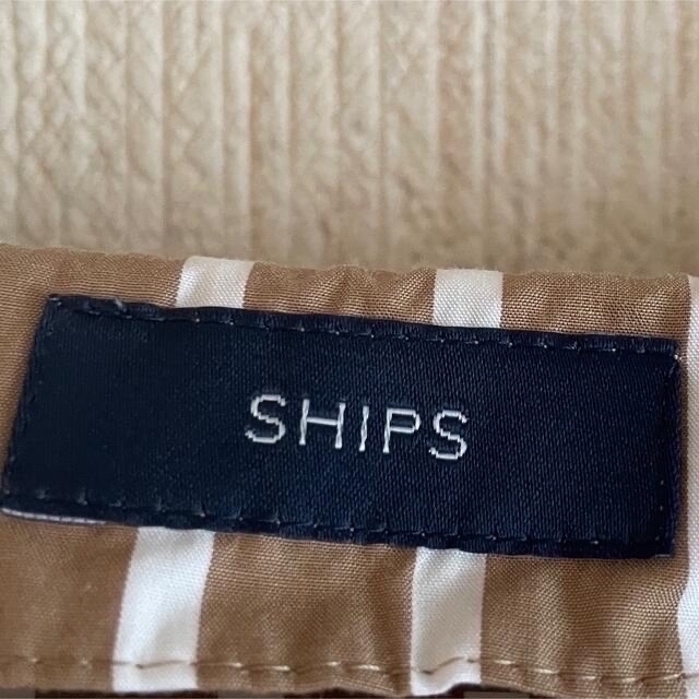 SHIPS(シップス)のSHIPS ゴムスリーブブラウス　ストライプ☆ レディースのトップス(シャツ/ブラウス(半袖/袖なし))の商品写真