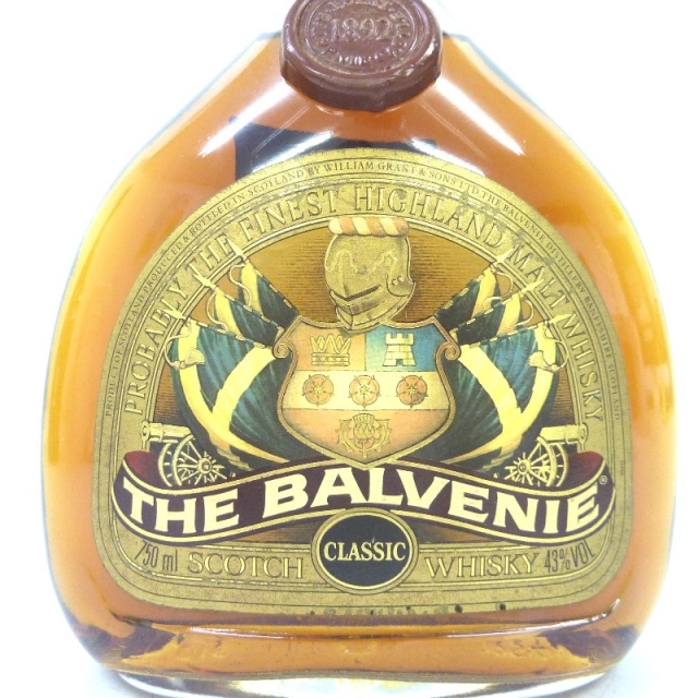 未開封☆【バルヴェニー】 クラシック 750ml 箱なし【中古