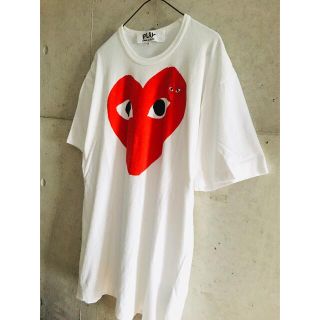 【 名作 希少 良品 メンズ XL!】プレイコムデギャルソン ハート