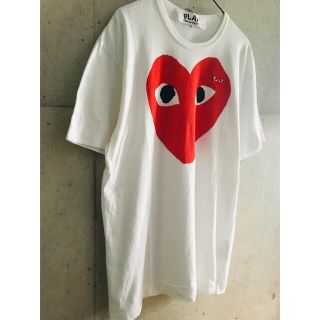 【★名作★希少★良品★メンズXL!】プレイコムデギャルソン ハート 赤 Tシャツ