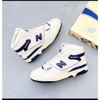 ワンエルディーケーセレクト(1LDK SELECT)の格安　Aime Leon Dore  New Balance 650R Navy(スニーカー)