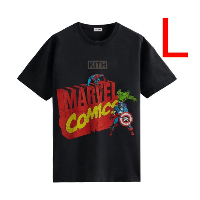 Kith SpiderMan Avengers Vintage Tee L