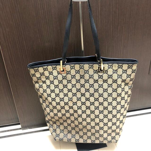 ちしていま Gucci - △GUCCI グッチ GGキャンバス トートバッグ