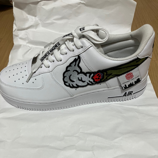 ジャパニーズマゲニーズ NIKE エアフォース1 ホワイト 27.5cm