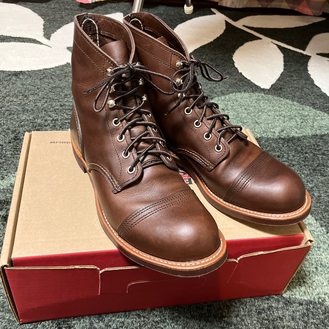 最終値下げ】RED WING 8111 8 1/2 レッドウイング - ブーツ