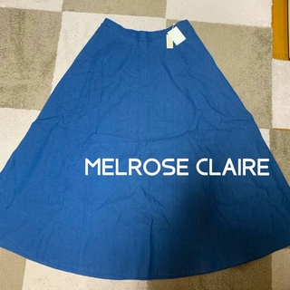 メルローズクレール(MELROSE claire)のお値下げ!!MELROSE CLAIRE ロングスカート　新品未使用(ロングスカート)