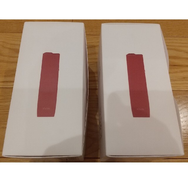 アイコス イルマワン サンセットレッド IQOS 本体 未登録 未開封 2個