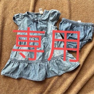 ベビーギャップ(babyGAP)のbaby GAP ワンピース　60㌢(ワンピース)