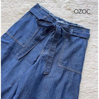 オゾック(OZOC)の未使用に近い美品✦︎OZOC❤︎デニム ワイドパンツ(デニム/ジーンズ)