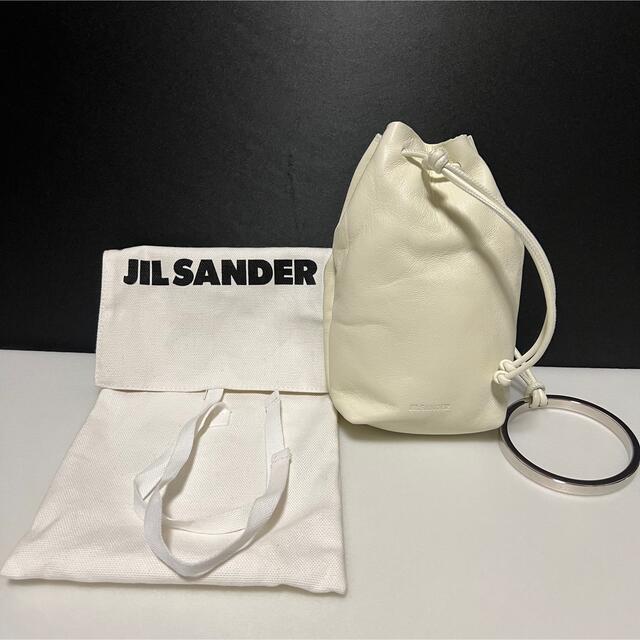 新品JIL SANDERジルサンダー ドローストリング ブレスレット 巾着バッグ