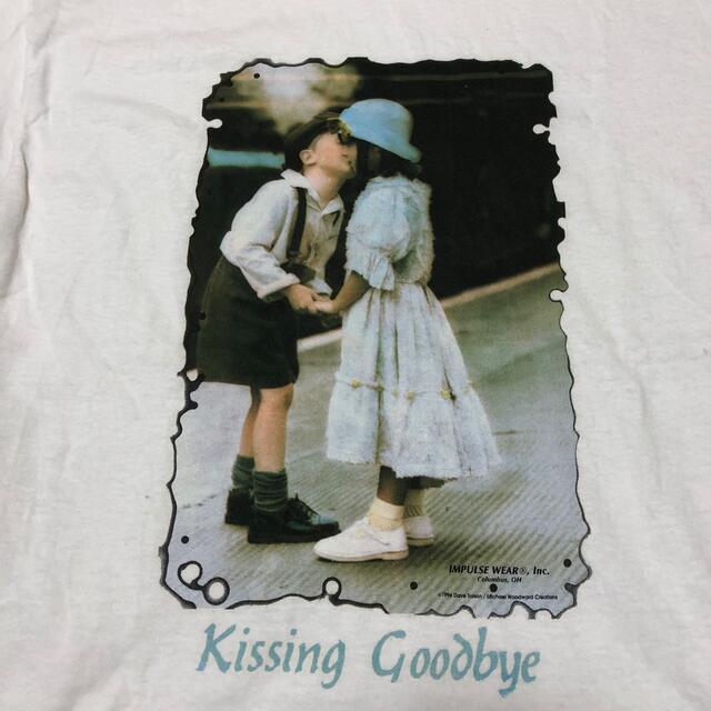 90s USA製 ヴィンテージ Tシャツ Kissing Goodbye Ｍ